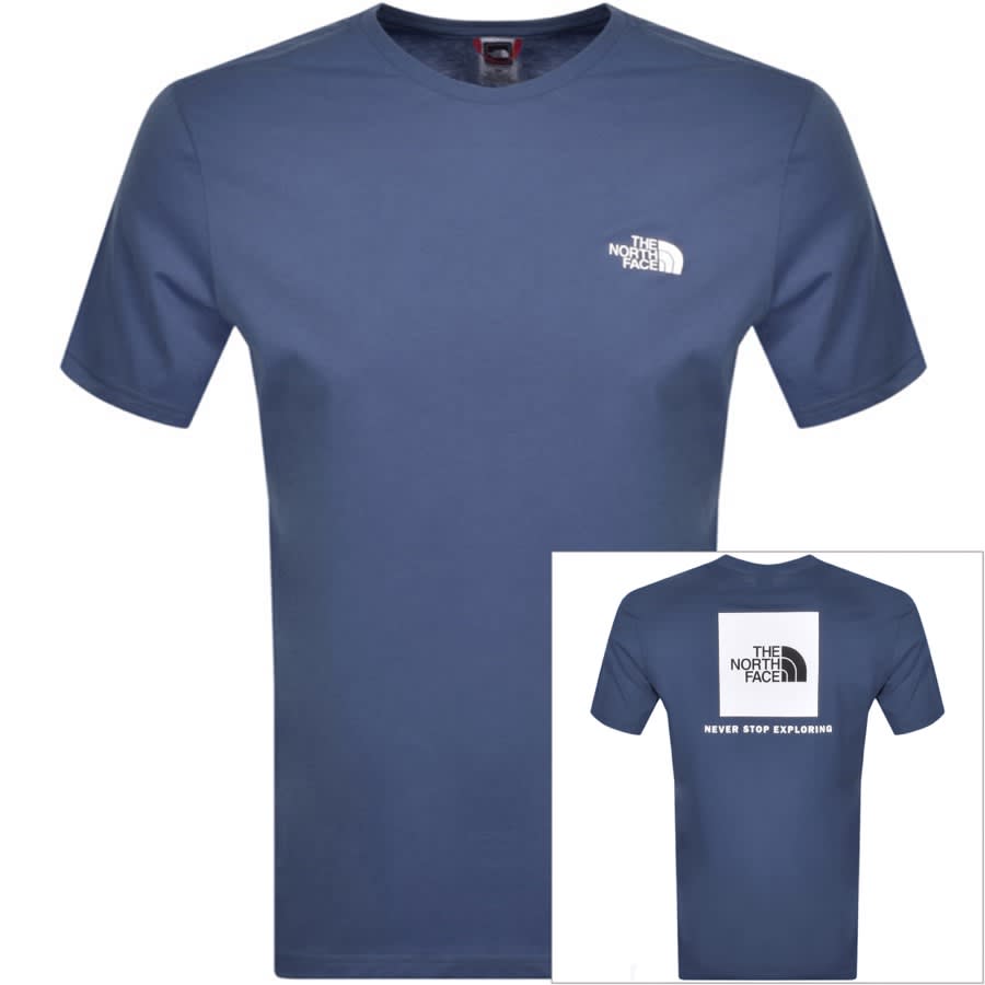 Alternative Image for ProductThe North Face Red Box T Shirt Blue1