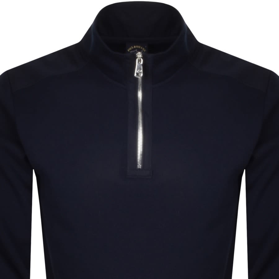 paul and shark button shoulder jumper