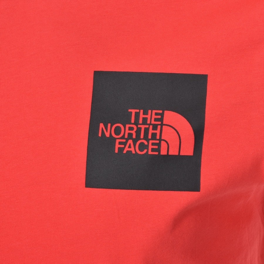Alternative Image for ProductThe North Face Fine T Shirt Red3