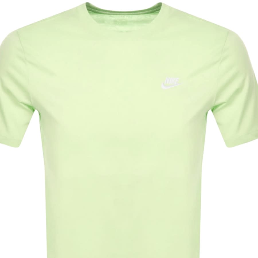 Alternative Image for ProductNike Crew Neck Club T Shirt Green2