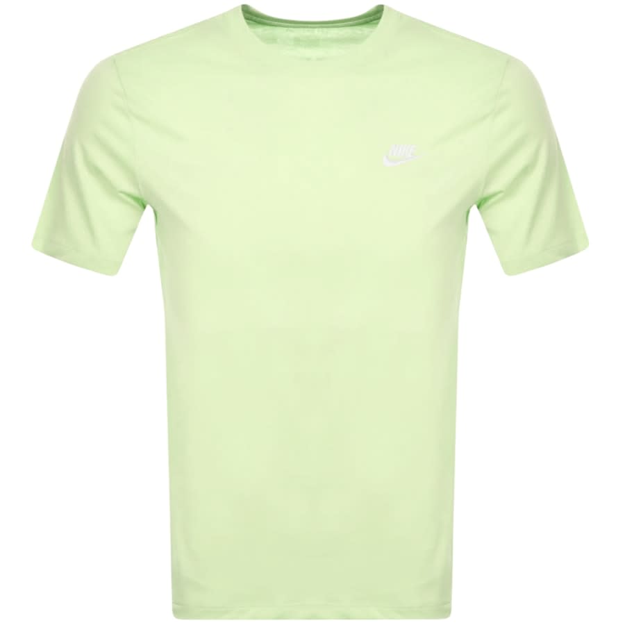 Alternative Image for ProductNike Crew Neck Club T Shirt Green1