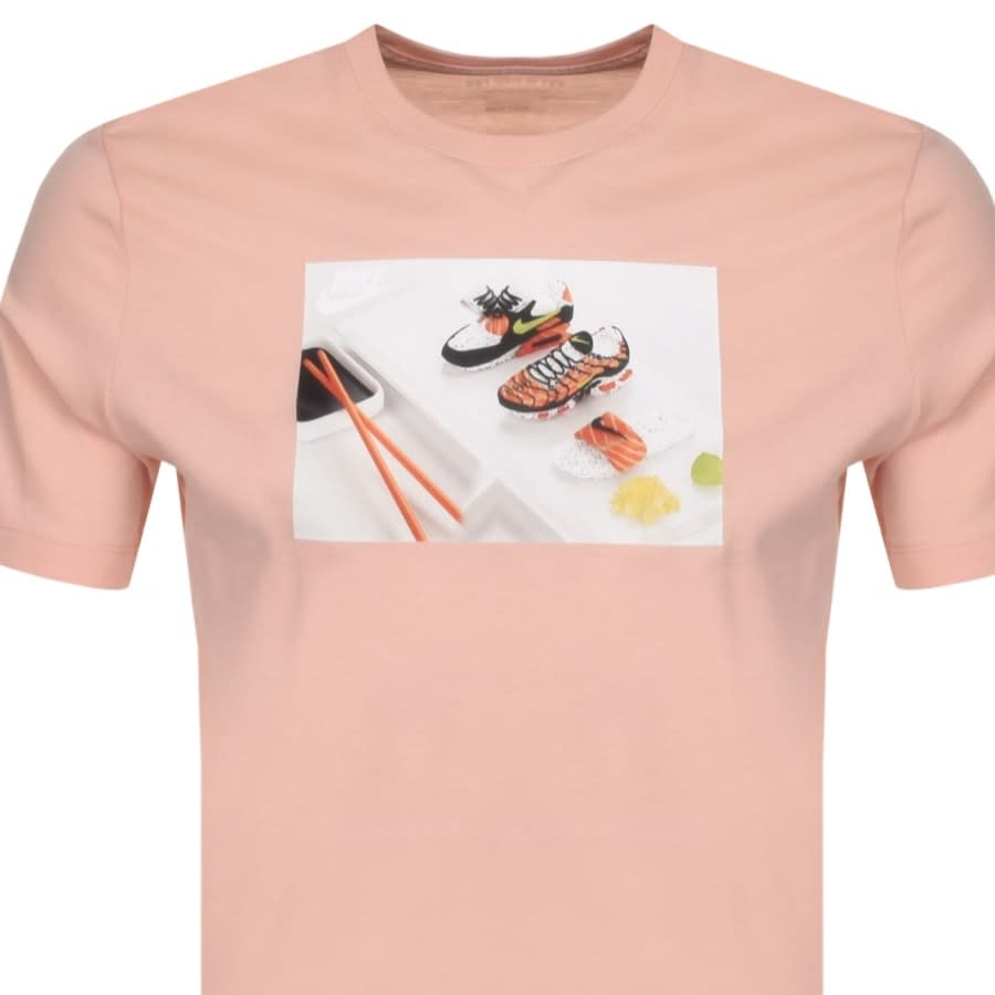 Alternative Image for ProductNike Crew Neck Shoeshi T Shirt Pink2