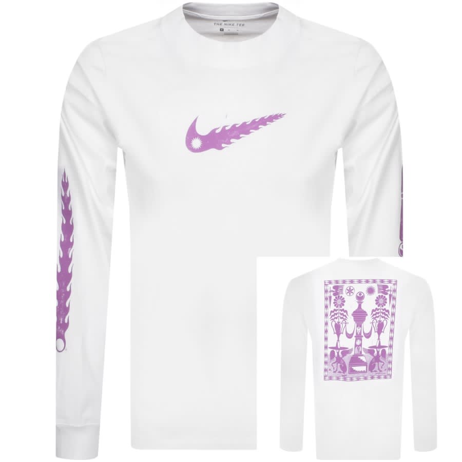 Alternative Image for ProductNike Sophy Hollington Long Sleeve T Shirt White1