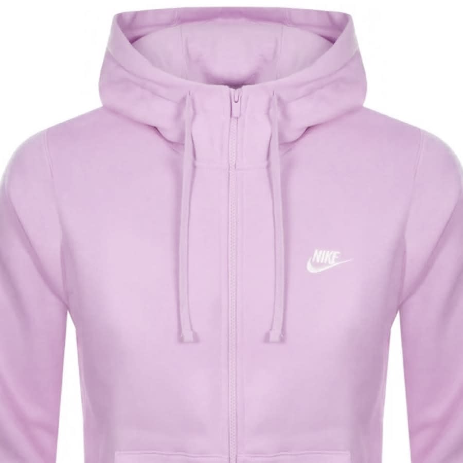 Alternative Image for ProductNike Full Zip Club Hoodie Lilac2