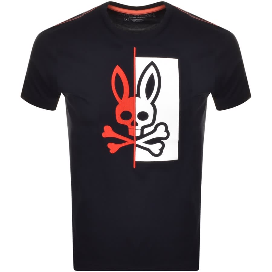 Alternative Image for ProductPsycho Bunny Dovedale Crew Neck T Shirt Navy1