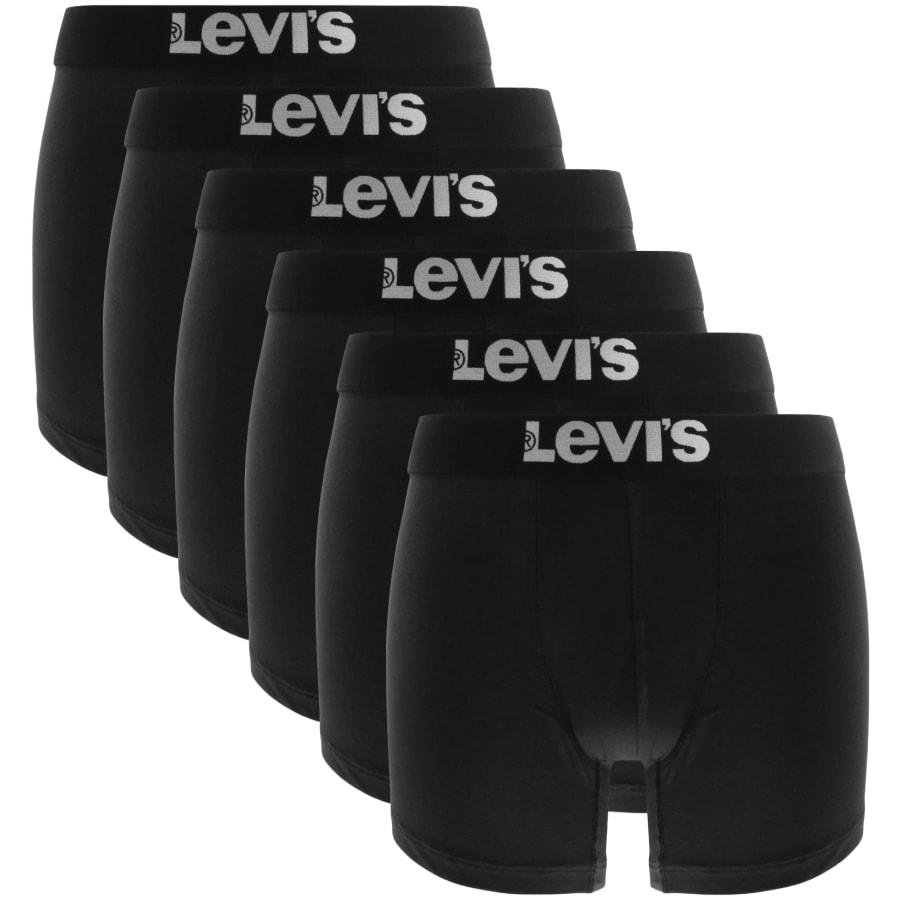 Alternative Image for ProductLevis Underwear 6 Pack Boxer Shorts Black1