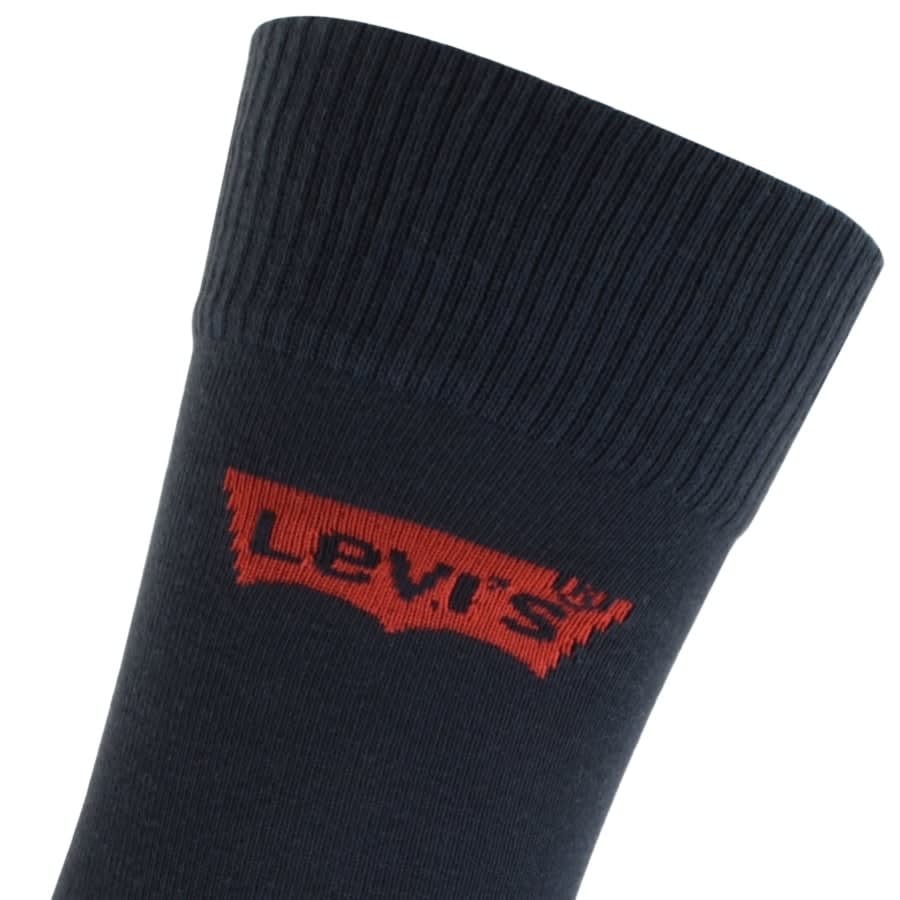 Alternative Image for ProductLevis Batwing Logo 6 Pack Socks Navy3