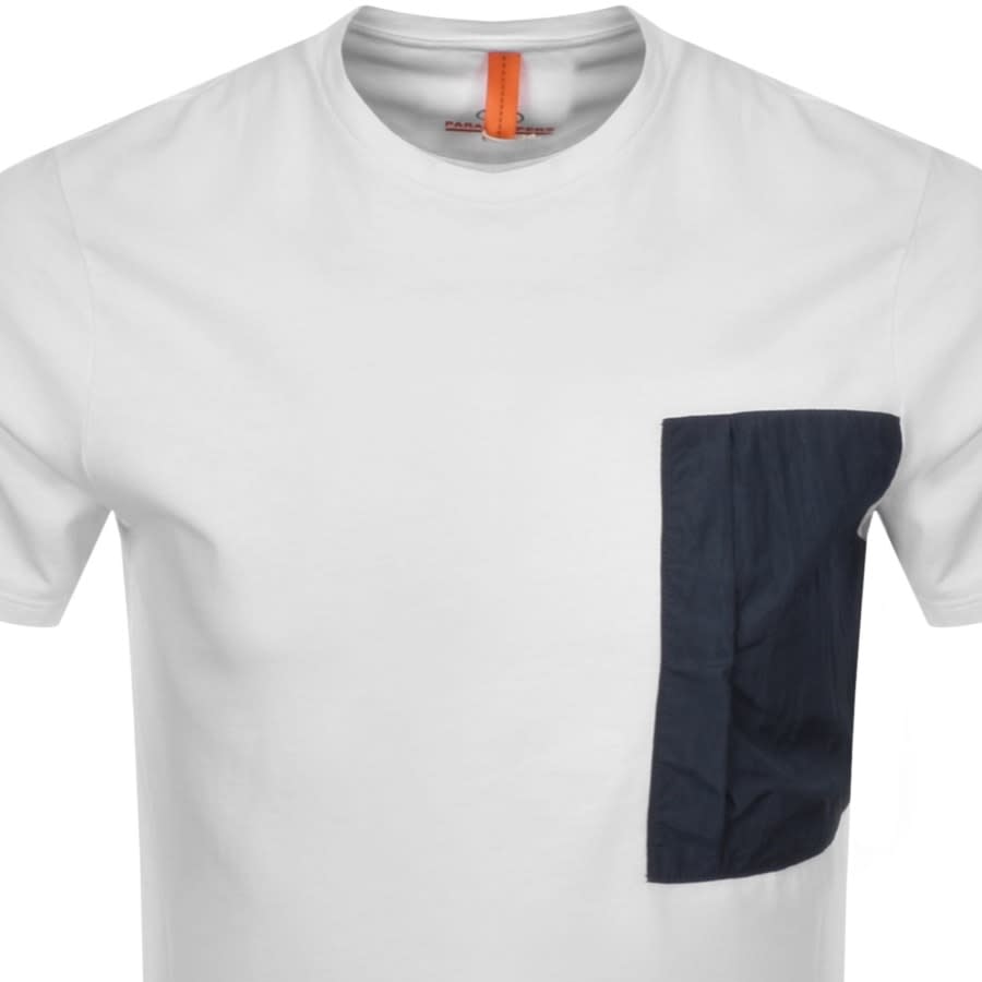 Alternative Image for ProductParajumpers Roy Pocket T Shirt White2