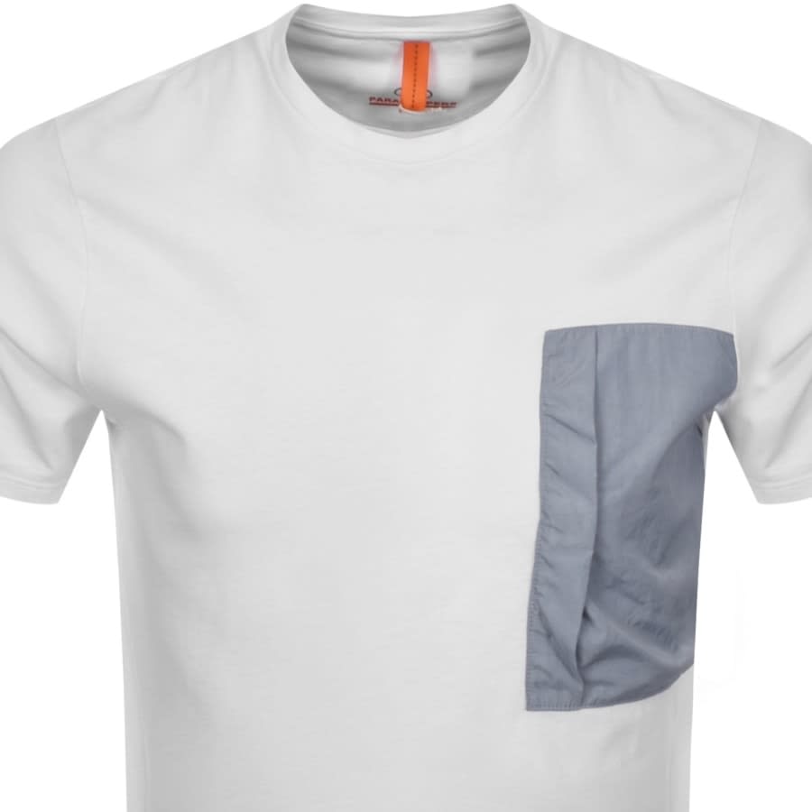 Alternative Image for ProductParajumpers Roy Pocket T Shirt White2