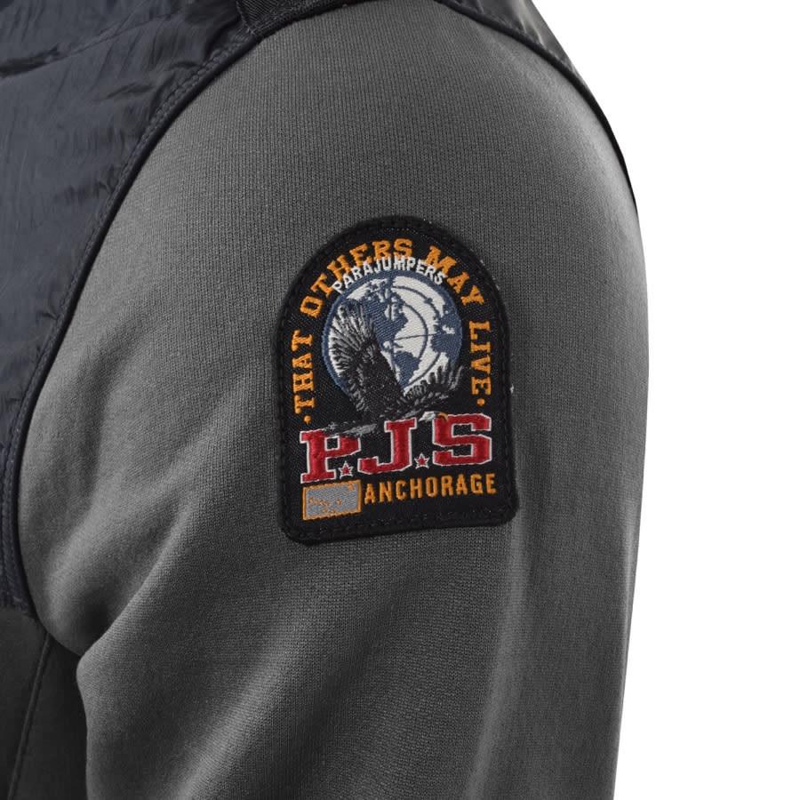 Alternative Image for ProductParajumpers Hydra Full Zip Hoodie Grey3