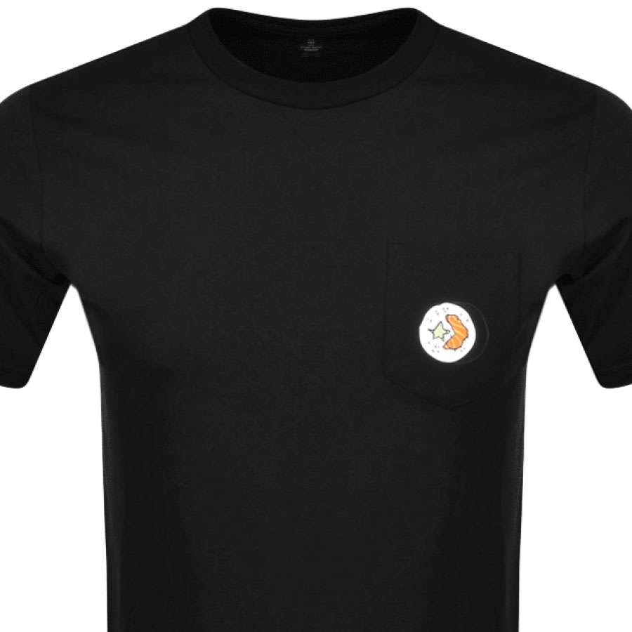 Alternative Image for ProductConverse Sushi Logo T Shirt Black2