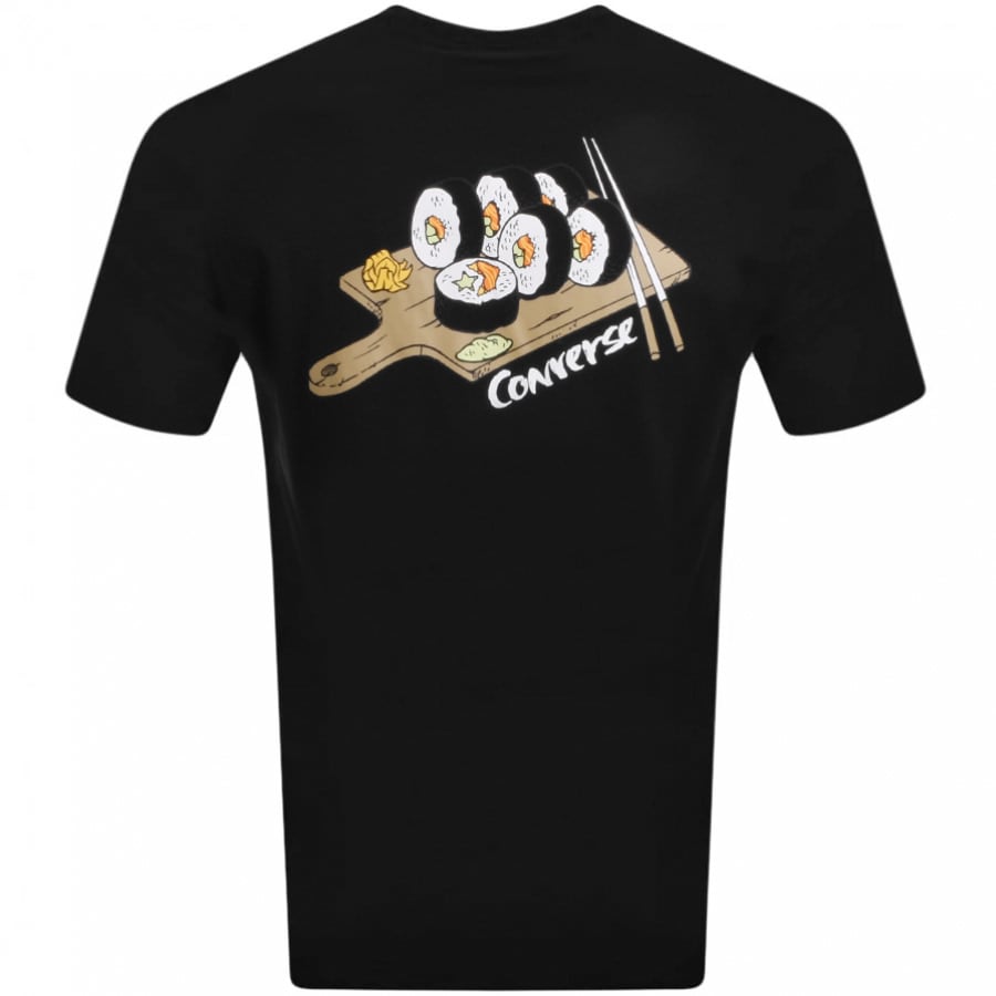Alternative Image for ProductConverse Sushi Logo T Shirt Black3