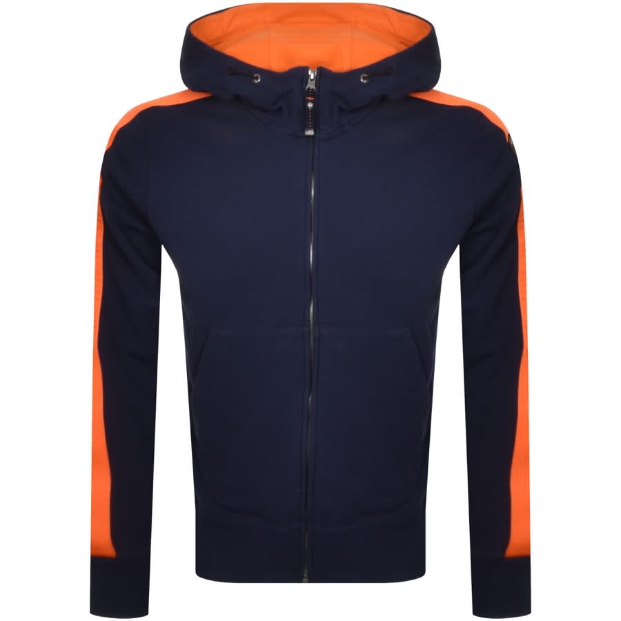 Alternative Image for ProductParajumpers Aldrin Full Zip Hoodie Navy1