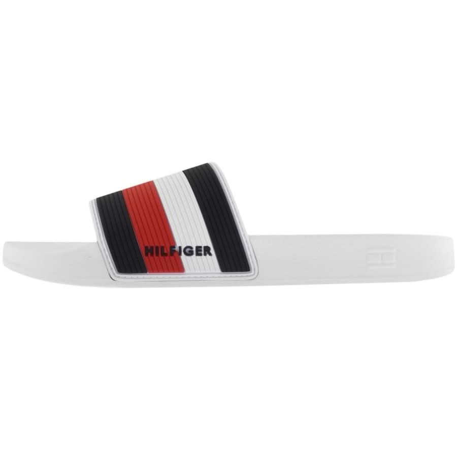 Alternative Image for ProductTommy Hilfiger Corporate Pool Sliders White2
