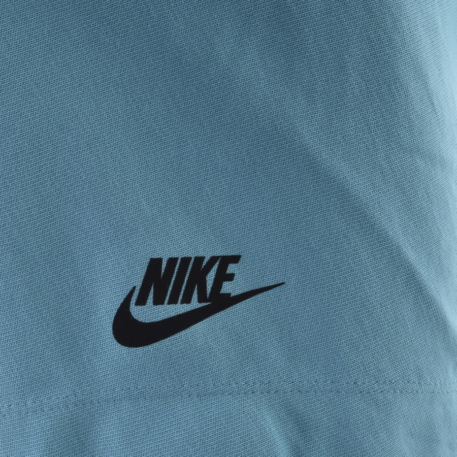 Alternative Image for ProductNike Crew Neck Logo T Shirt Blue3