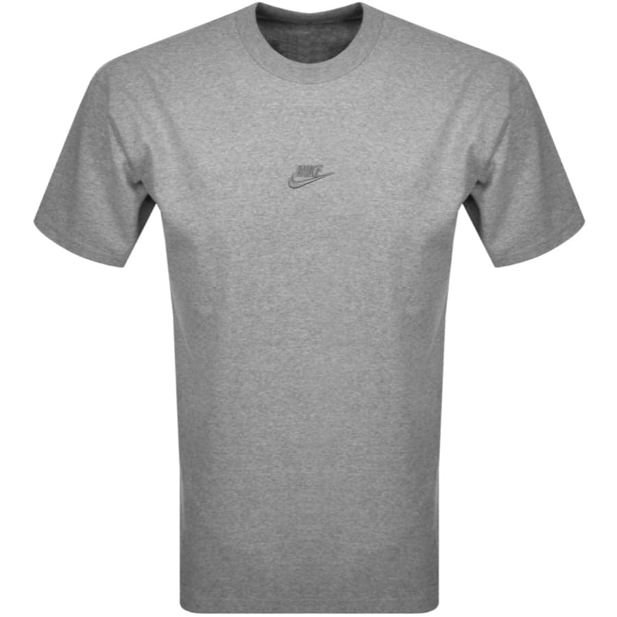 Alternative Image for ProductNike Crew Neck Logo T Shirt Grey1