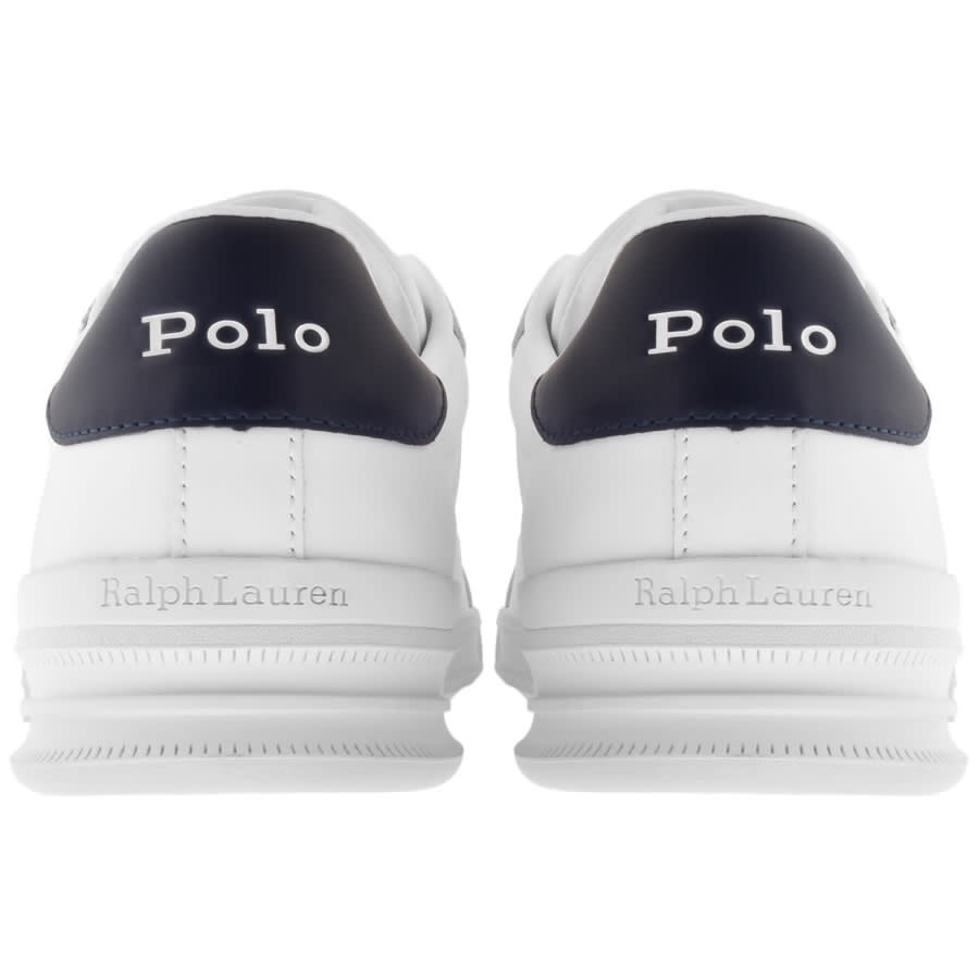 Alternative Image for ProductRalph Lauren Heritage Court Trainers White2