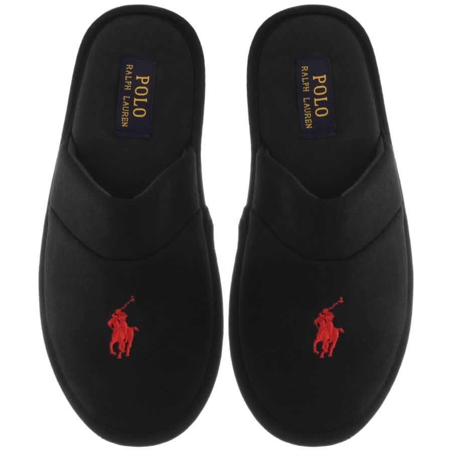 Alternative Image for ProductRalph Lauren Klarence Slippers Black1