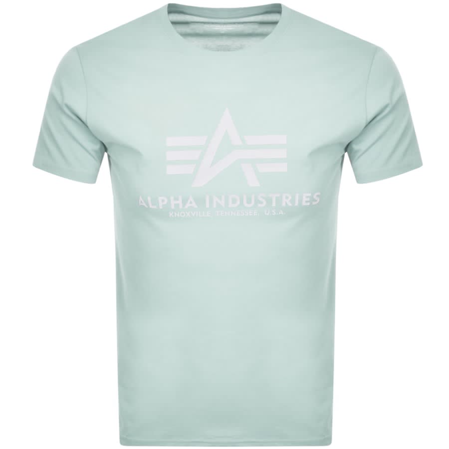 Alternative Image for ProductAlpha Industries Logo T Shirt Green1