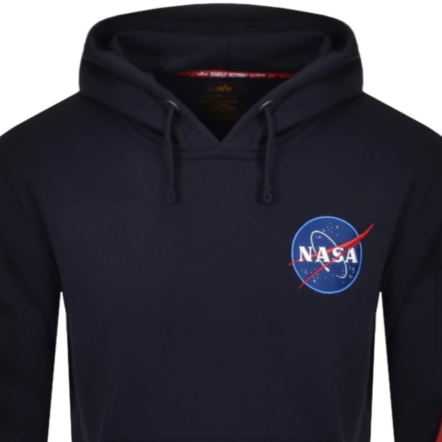 Alternative Image for ProductAlpha Industries Space Shuttle Hoodie Navy2
