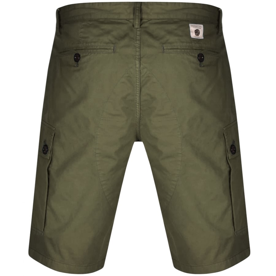 Alternative Image for ProductPretty Green Cargo Shorts Khaki2