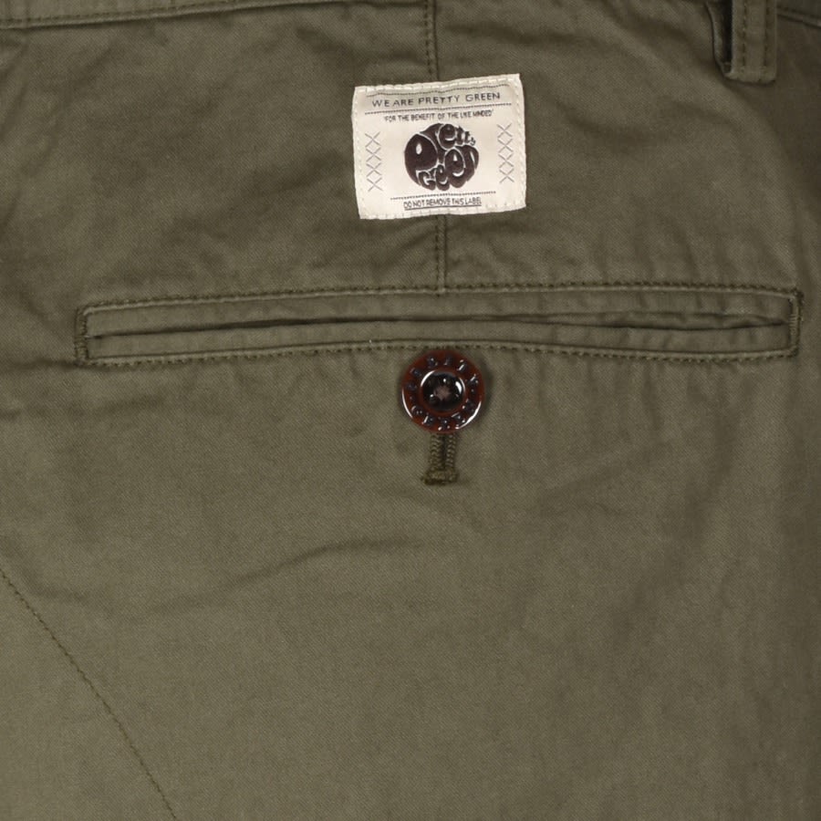 Alternative Image for ProductPretty Green Cargo Shorts Khaki3