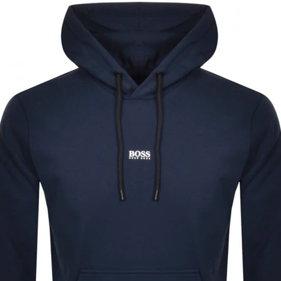Alternative Image for ProductBOSS Weedo 2 Pullover Hoodie Navy2