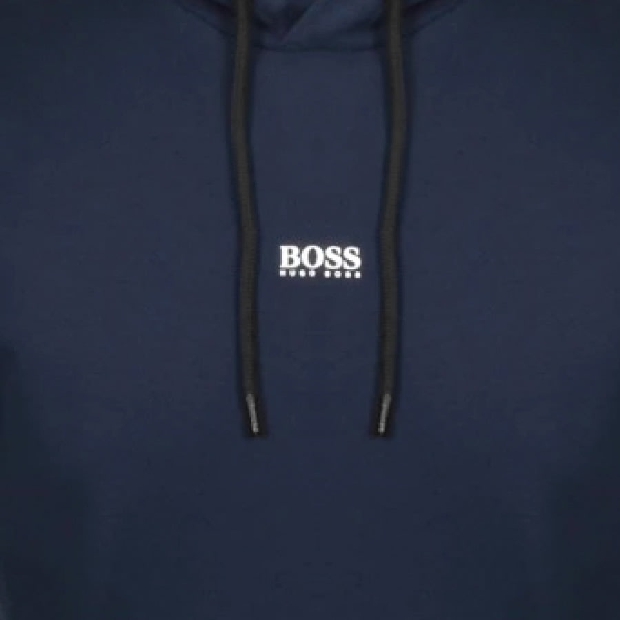Alternative Image for ProductBOSS Weedo 2 Pullover Hoodie Navy3
