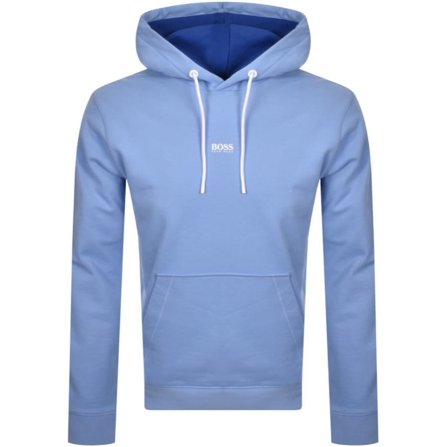 Alternative Image for ProductBOSS Weedo 2 Pullover Hoodie Blue1