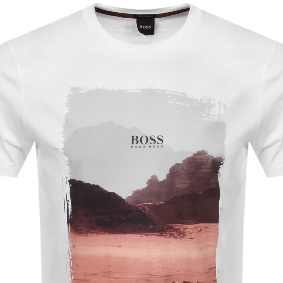 Alternative Image for ProductBOSS Tsummery T Shirt White2