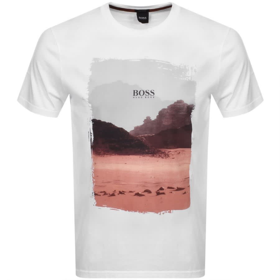 Alternative Image for ProductBOSS Tsummery T Shirt White1