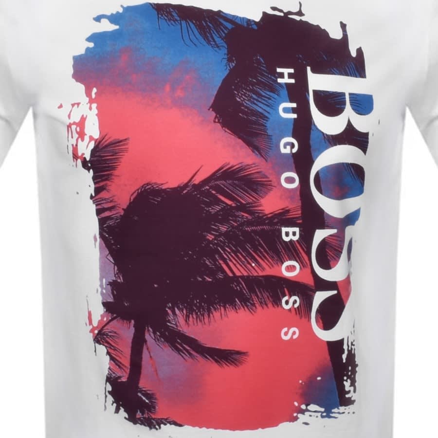 Alternative Image for ProductBOSS Tsummery T Shirt White3