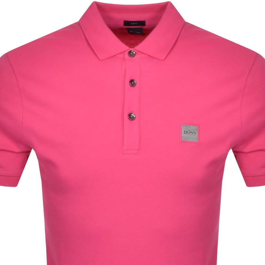 Alternative Image for ProductBOSS Passenger Polo T Shirt Pink2