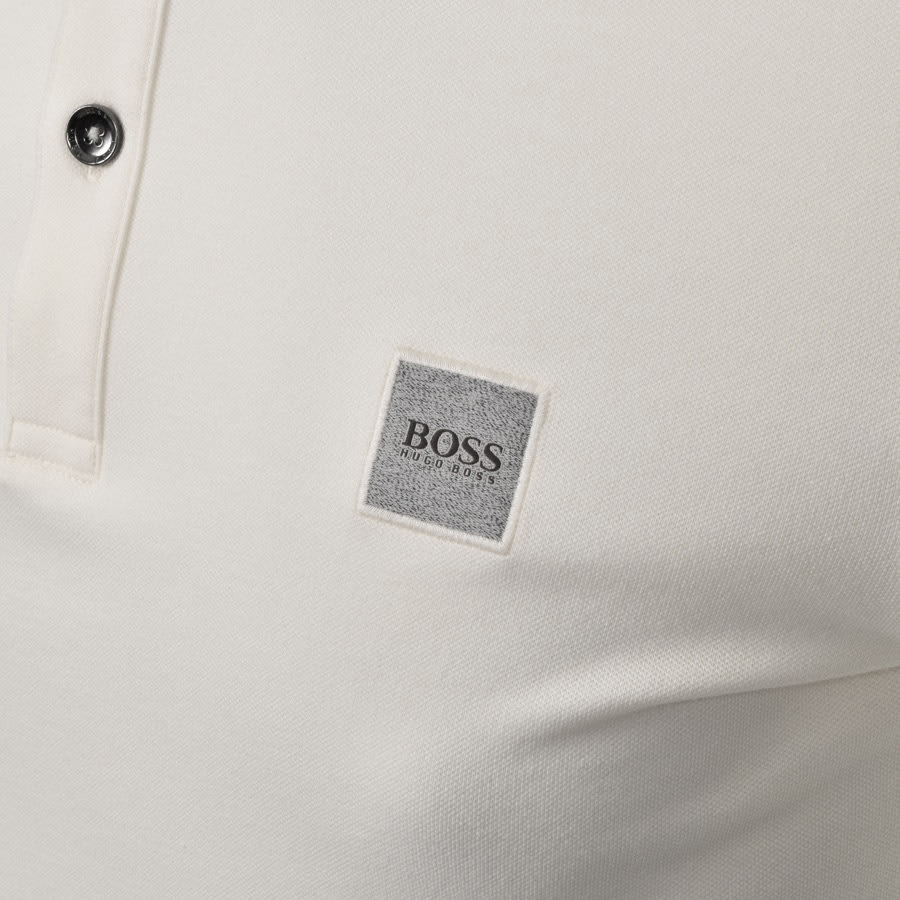Alternative Image for ProductBOSS Long Sleeved Polo T Shirt Cream3