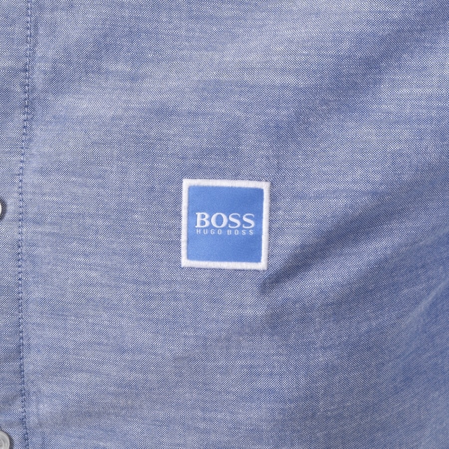 Alternative Image for ProductBOSS Mabsoot Long Sleeved Shirt Blue3