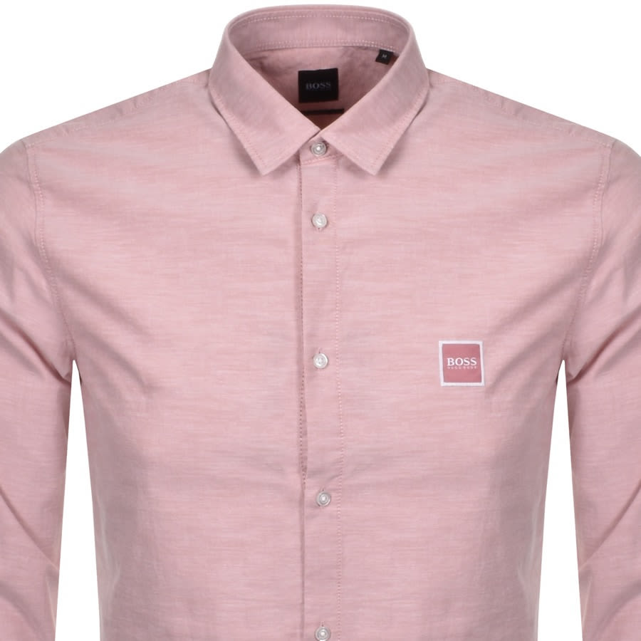 Alternative Image for ProductBOSS Mabsoot Long Sleeved Shirt Pink2