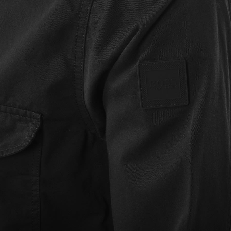 Alternative Image for ProductBOSS Lovel Zip 7 Overshirt Jacket Black3