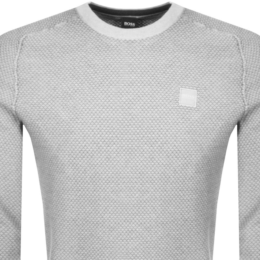 Alternative Image for ProductBOSS Kadiff Knitted Jumper in Beige2