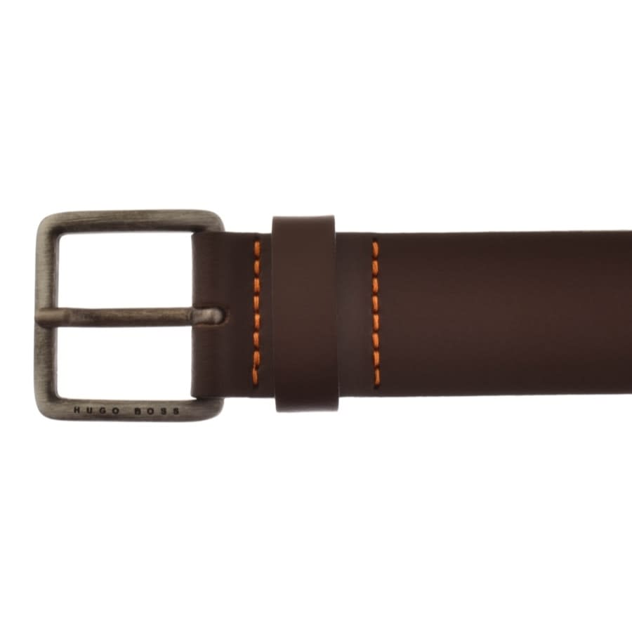 Alternative Image for ProductBOSS Leather Jeeko Belt Brown3