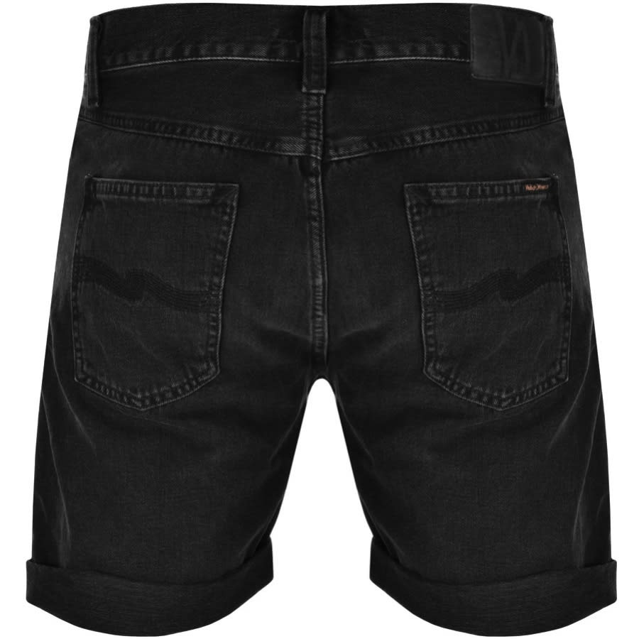 Alternative Image for ProductNudie Jeans Josh Shorts Black2