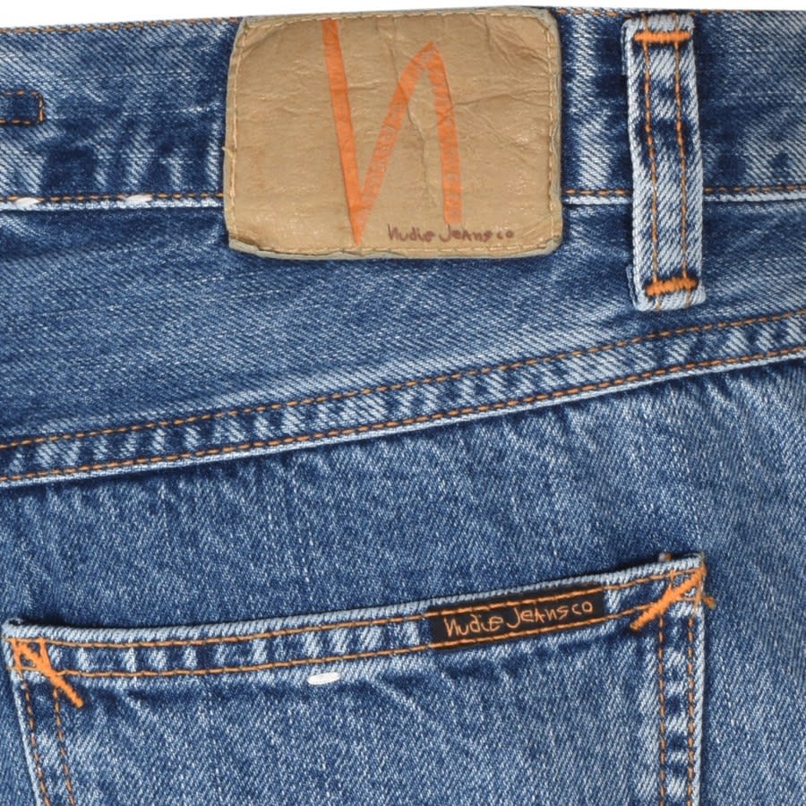 Alternative Image for ProductNudie Jeans Josh Shorts Blue3