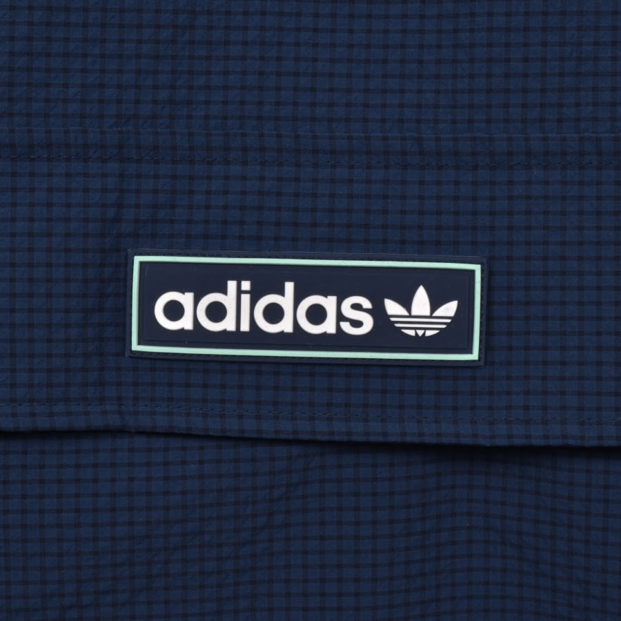 Alternative Image for Productadidas Originals Half Zip Pullover Jacket Navy3