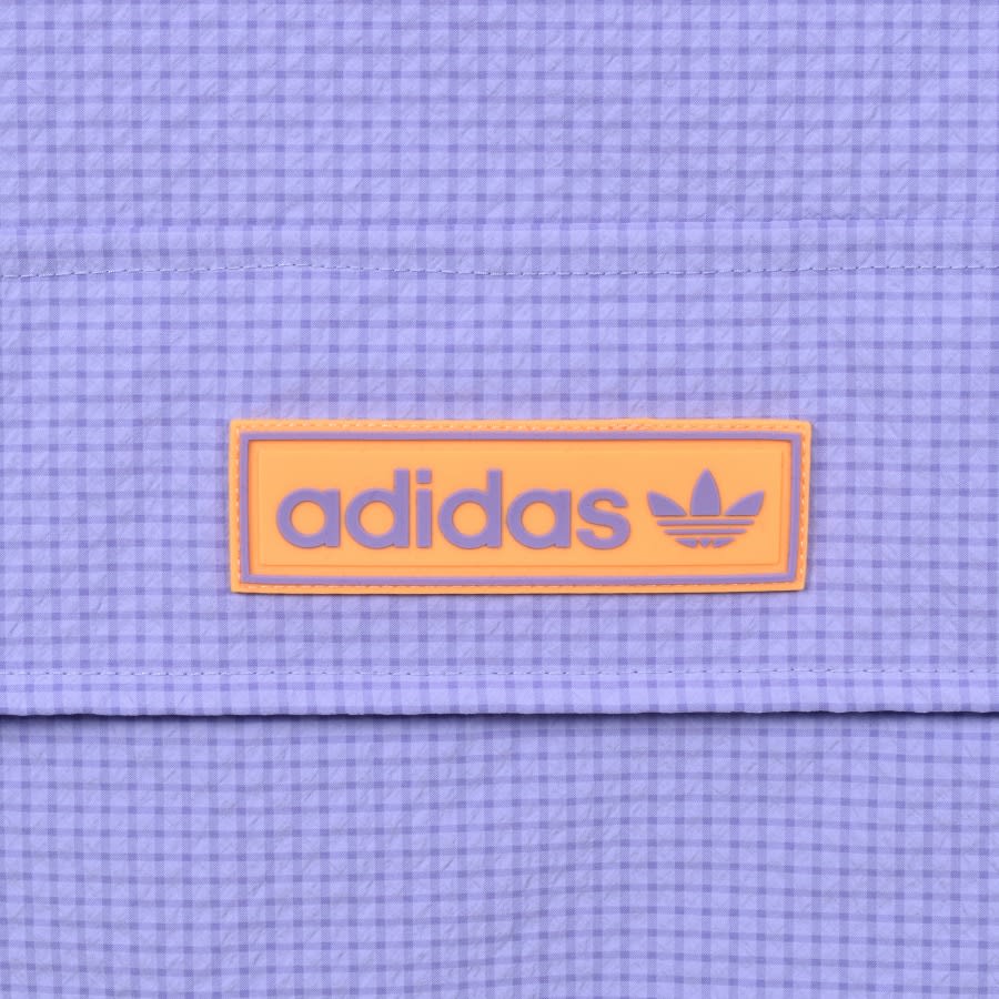 Alternative Image for Productadidas Originals Half Zip Pullover Jacket Purple3