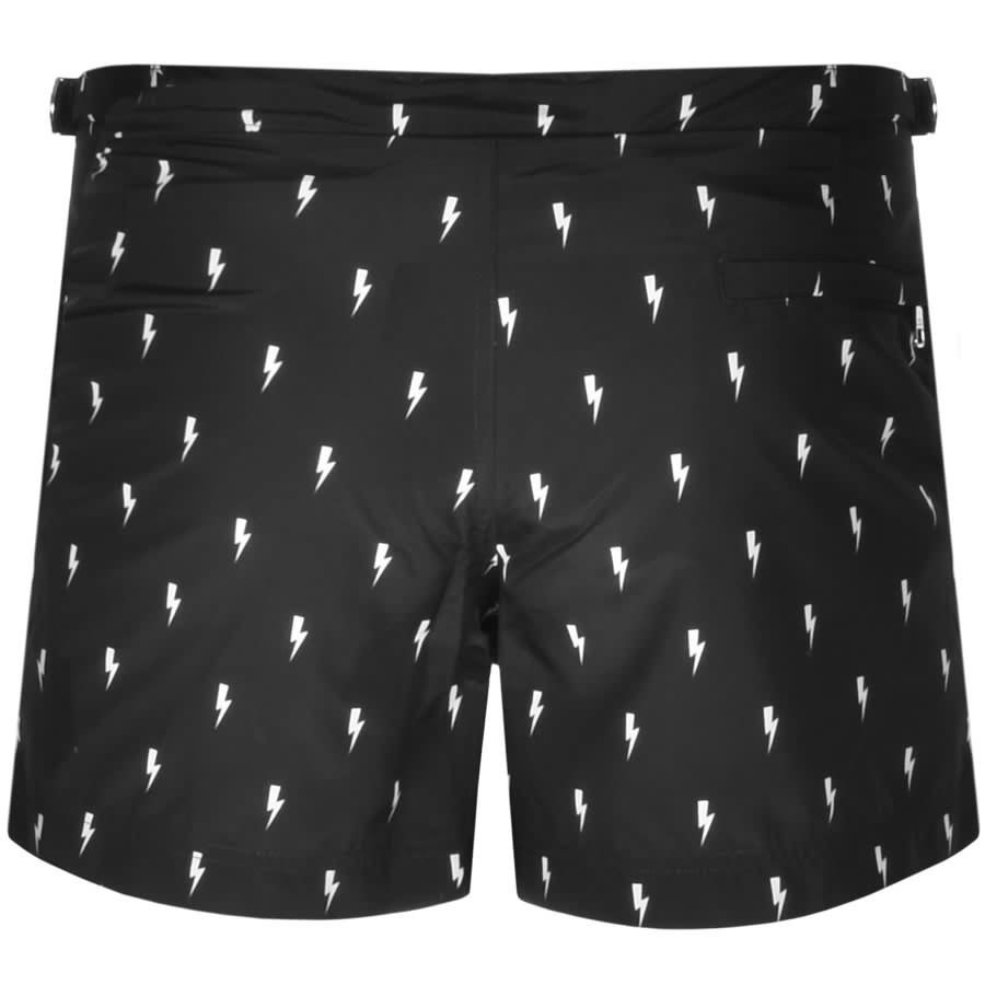 Alternative Image for ProductNeil Barrett Thunderbolt Swim Shorts Black2