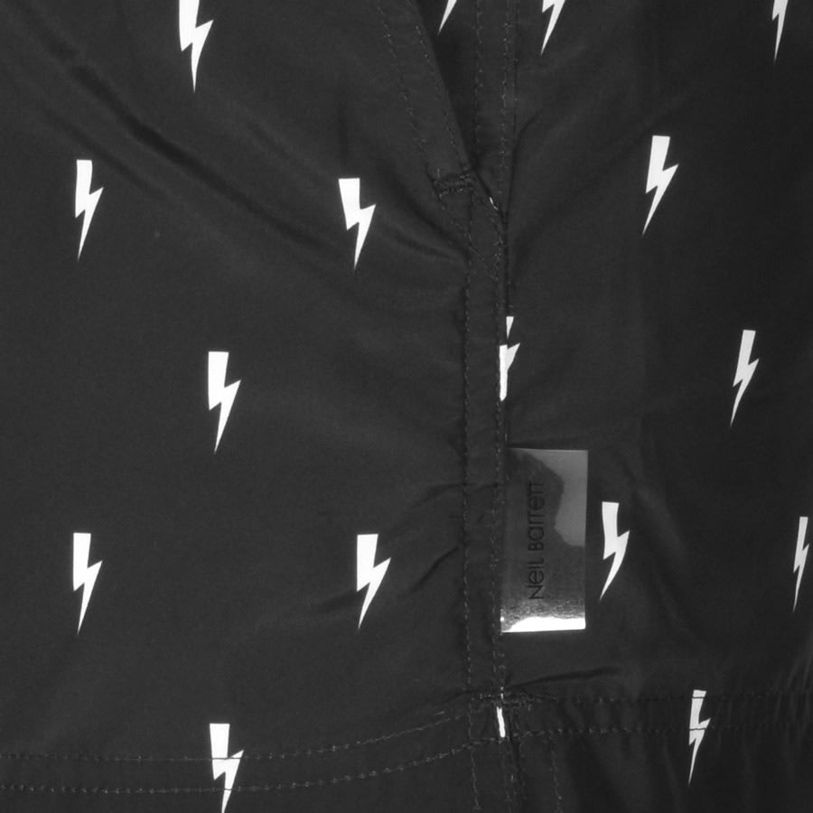 Alternative Image for ProductNeil Barrett Thunderbolt Swim Shorts Black3