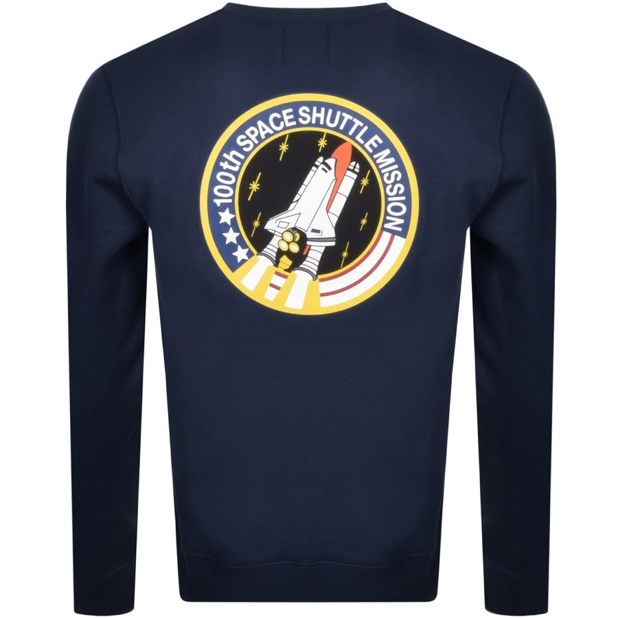 Alternative Image for ProductAlpha Industries Space Shuttle Sweatshirt Navy3