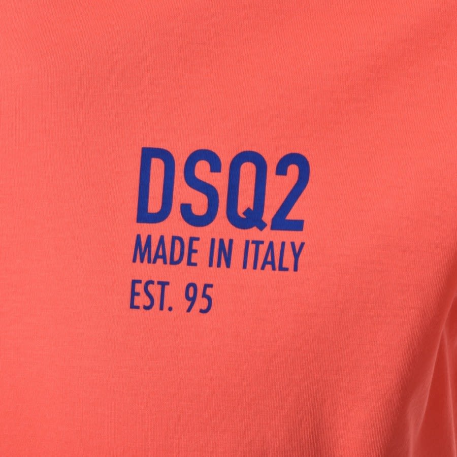 Alternative Image for ProductDSQUARED2 Logo Short Sleeved T Shirt Red3