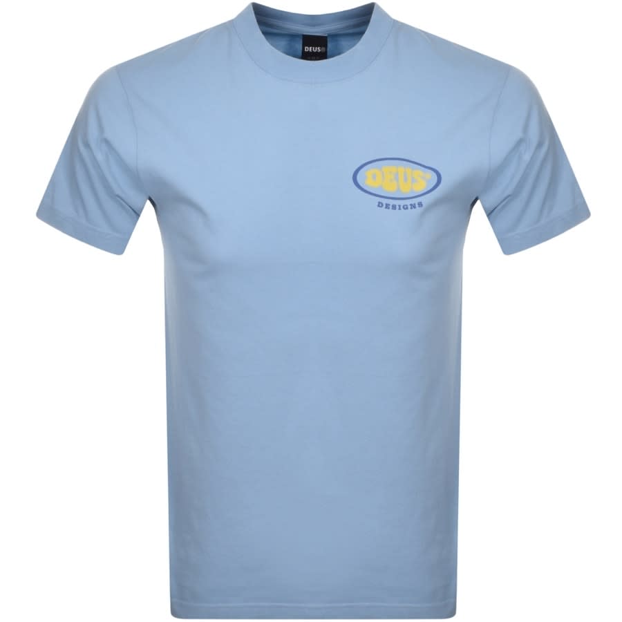 Alternative Image for ProductDeus Ex Machina Topanga T Shirt Blue2