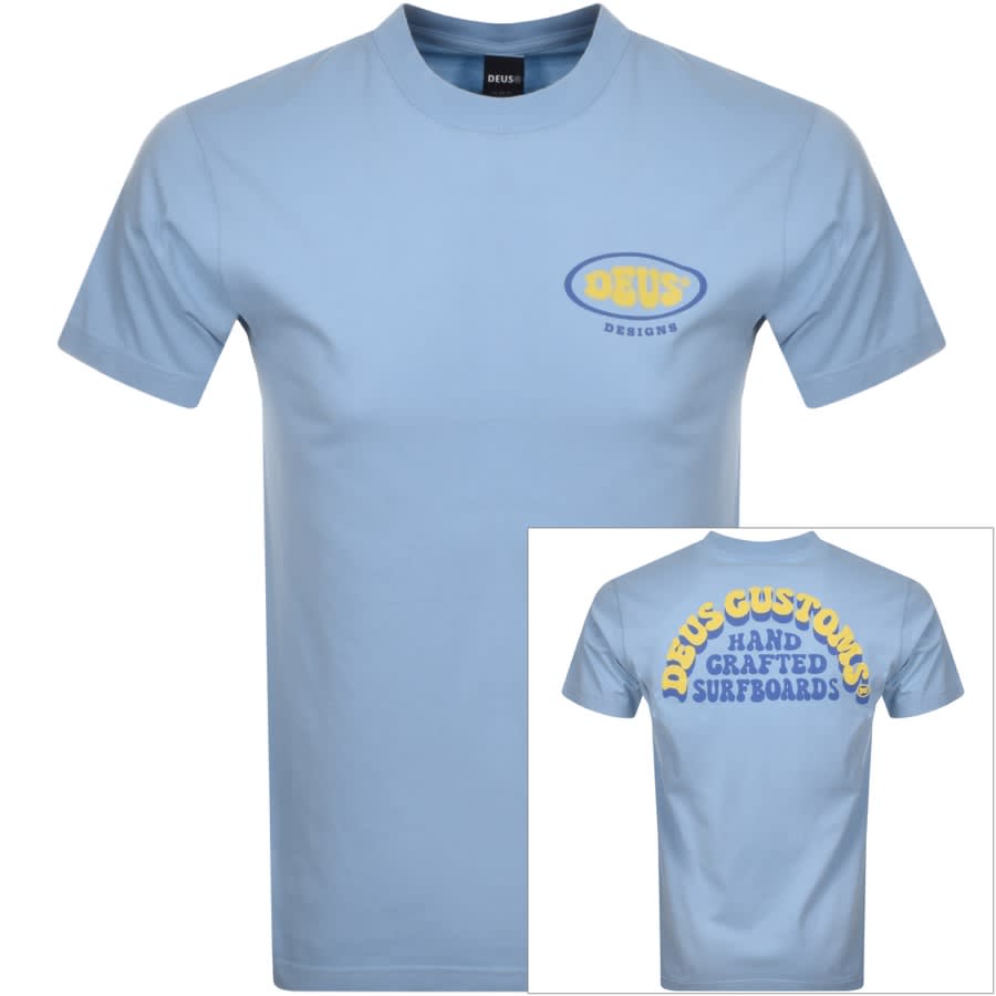 Alternative Image for ProductDeus Ex Machina Topanga T Shirt Blue1
