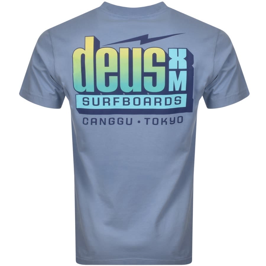 Alternative Image for ProductDeus Ex Machina Barracuda T Shirt Blue3